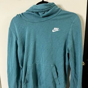 Turquoise green Nike pull over